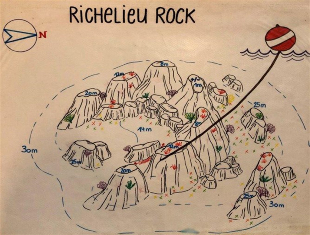 黎塞留岩（Richelieu Rock）泰國的頂級潛點